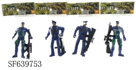 警察活动人（9cm）