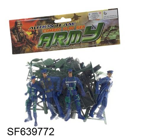 警察9cm活动人套装