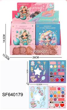 17色彩妆眼影盘（24/盒）